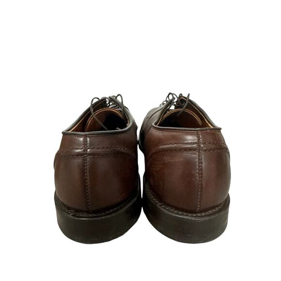 ALLEN EDMONDS 8464 Hancock Split Toe Leather Oxford Shoes Size 10D Made USA